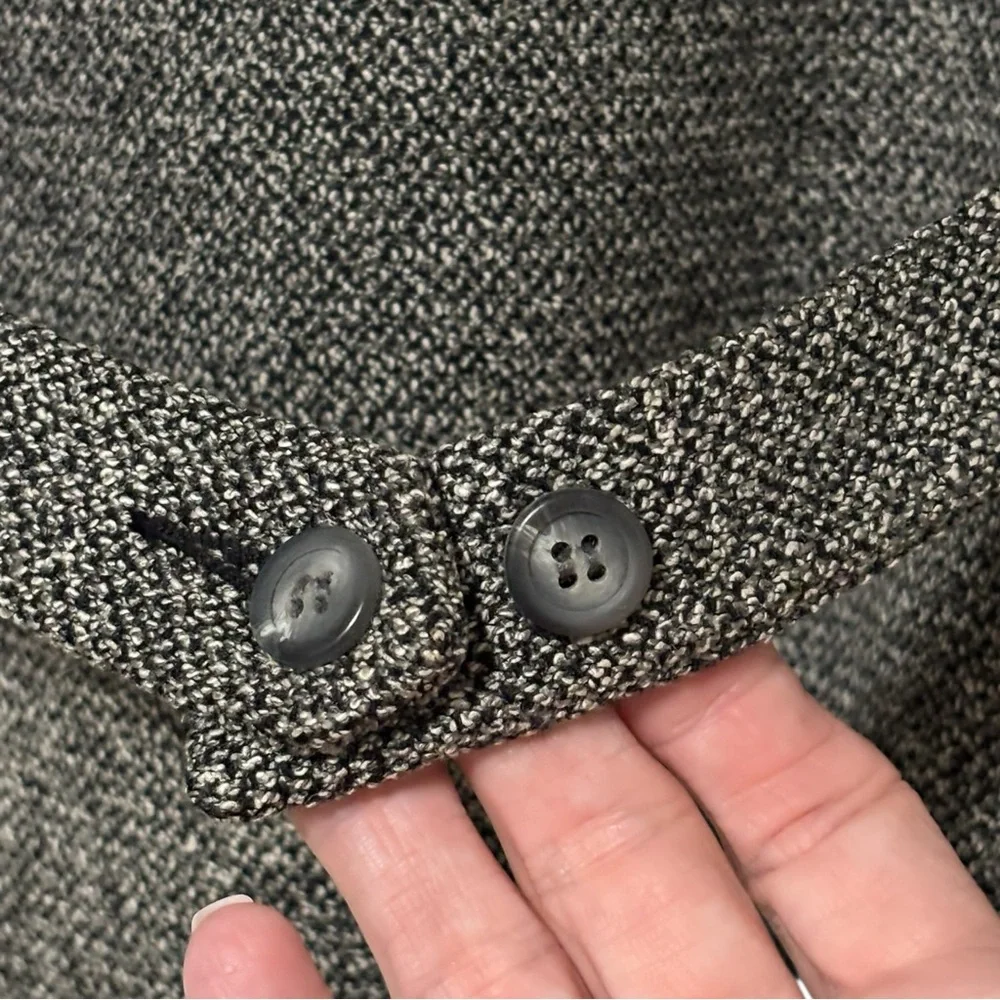 RUSS - SIZE LARGE - VINTAGE CHECKED BUTTON‎ FRONT LINED VEST -  EXC COND